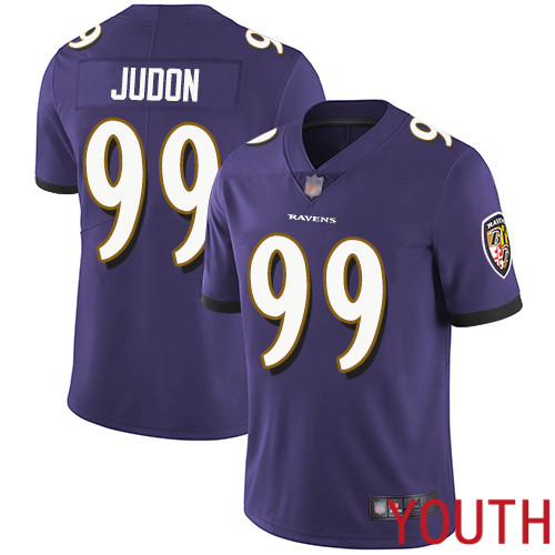 Baltimore Ravens Limited Purple Youth Matt Judon Home Jersey NFL Football #99 Vapor Untouchable